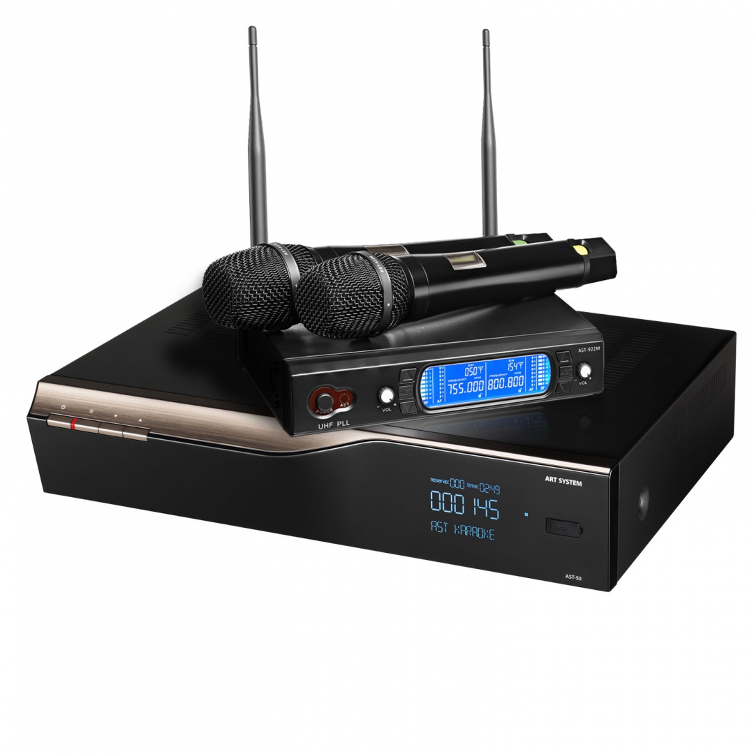 караоке-комплект AST-50 c микрофонами в Мытищах