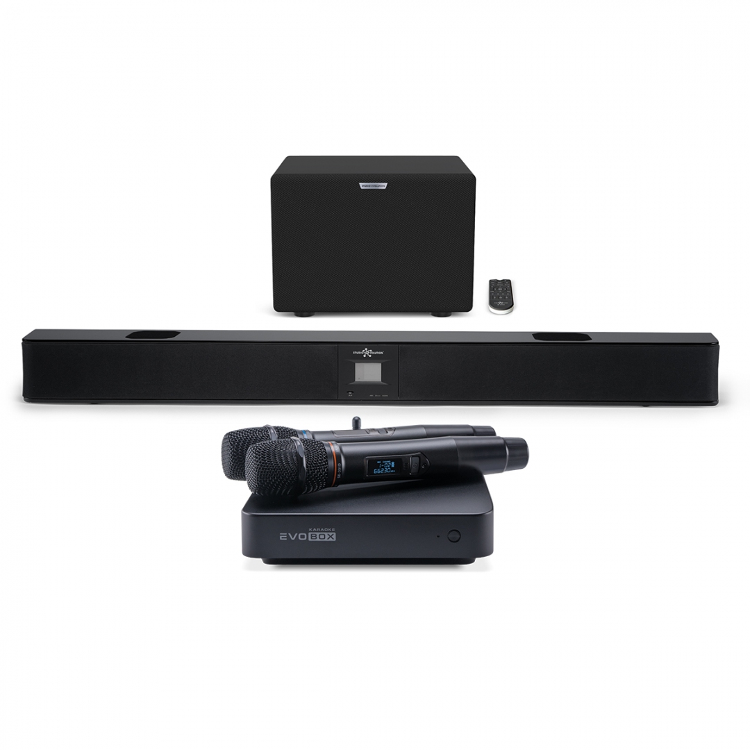 караоке-комплект EVOBOX Plus + EvoSound Bar (саундбар с караоке) в Мытищах