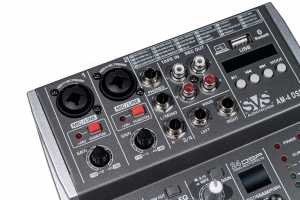 SVS Audiotechnik mixers AM-4 DSP Аналоговый микшерный пульт, 4-канала в Мытищах